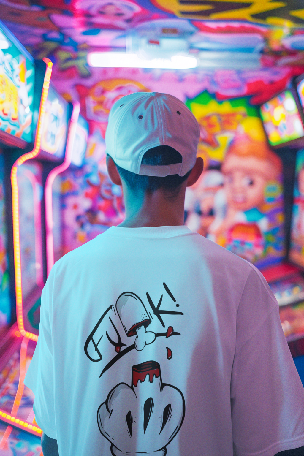 T-shirt Urban unisex Fuck